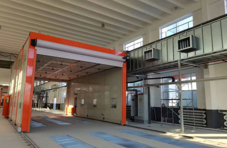 整體移動噴漆房
